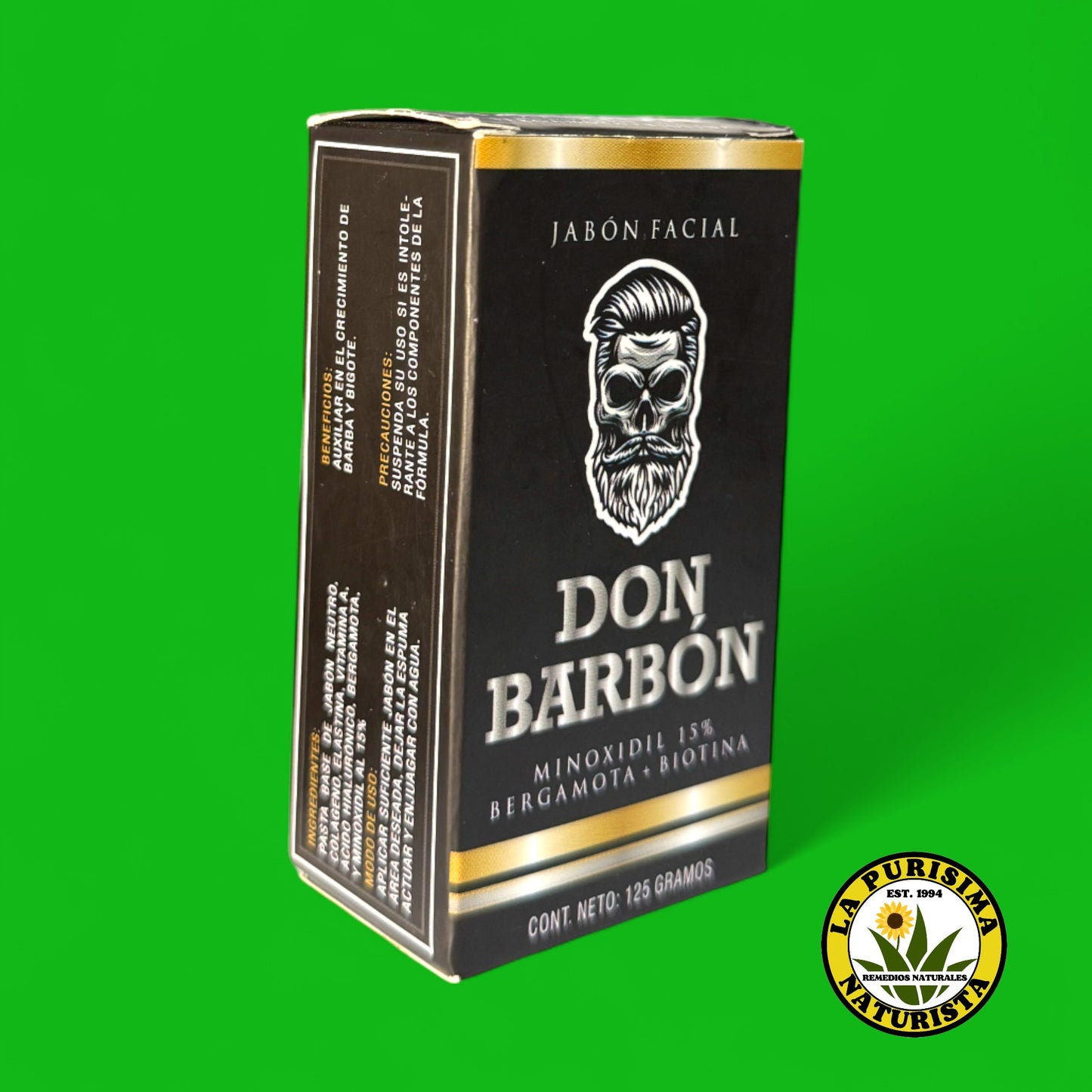 JABON FACIAL DON BARBON  125 GR