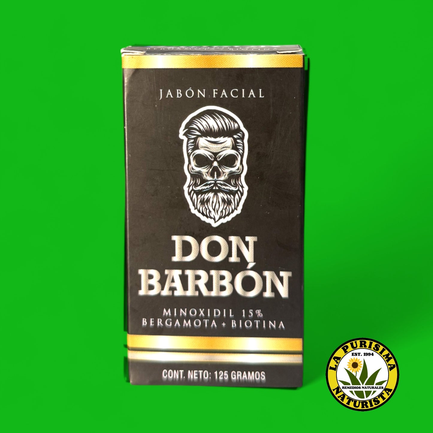 JABON FACIAL DON BARBON  125 GR