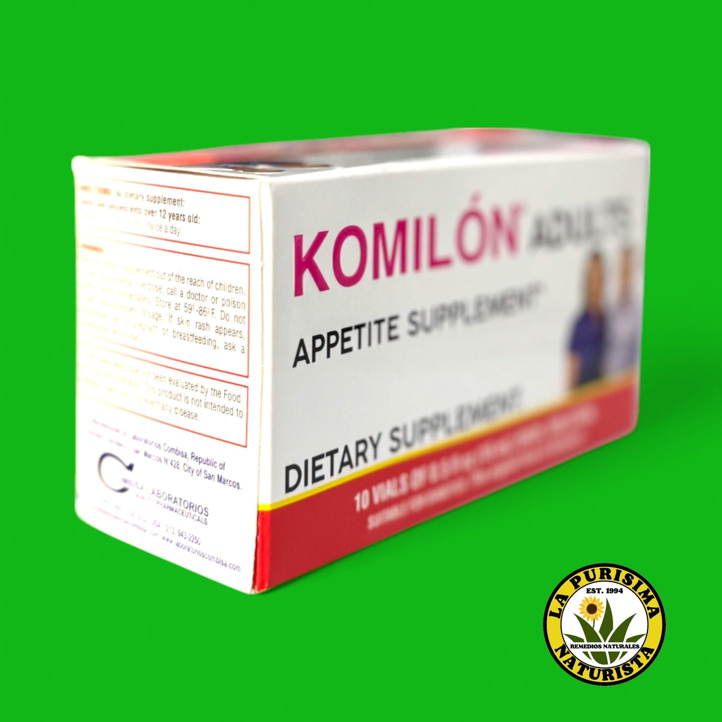 KOMILON ADULTO 10 VIALES