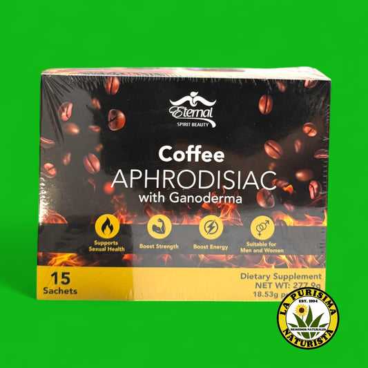 COFFEE APHRODISIAC WITH GANODERMA 15 SACHETS ETERNAL