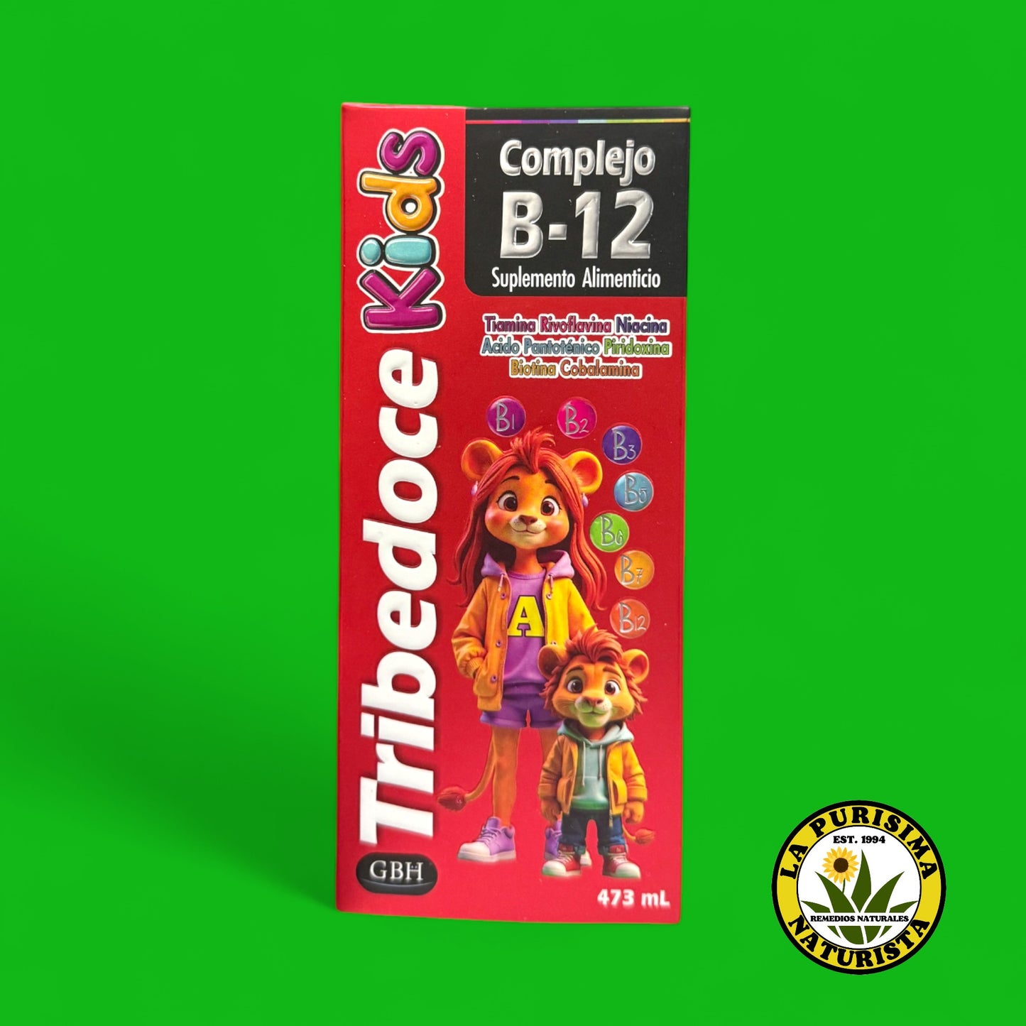 TRIBEDOCE KIDS COMPLEJO B-12 473 ML