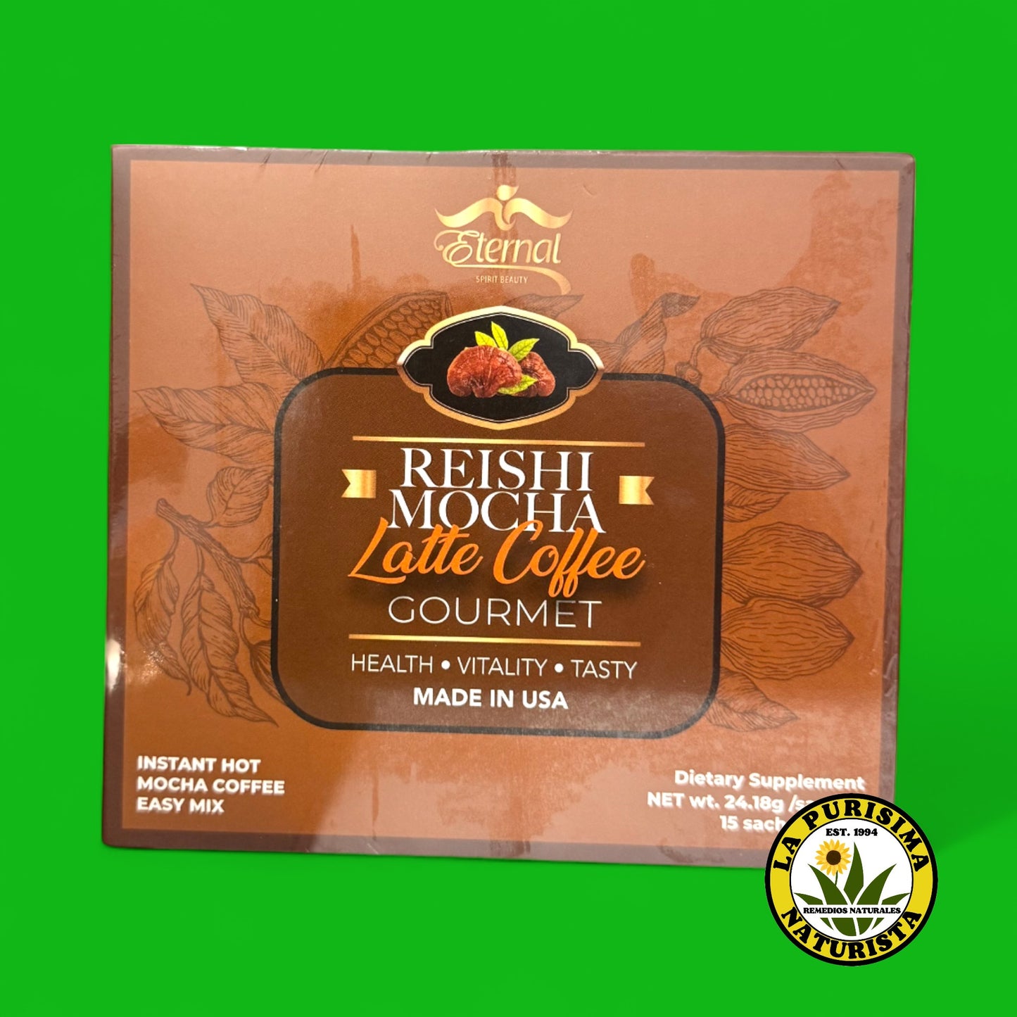 GANODERMA MOCA CAFE LATE GOURMET CAJA 15 SOBRES