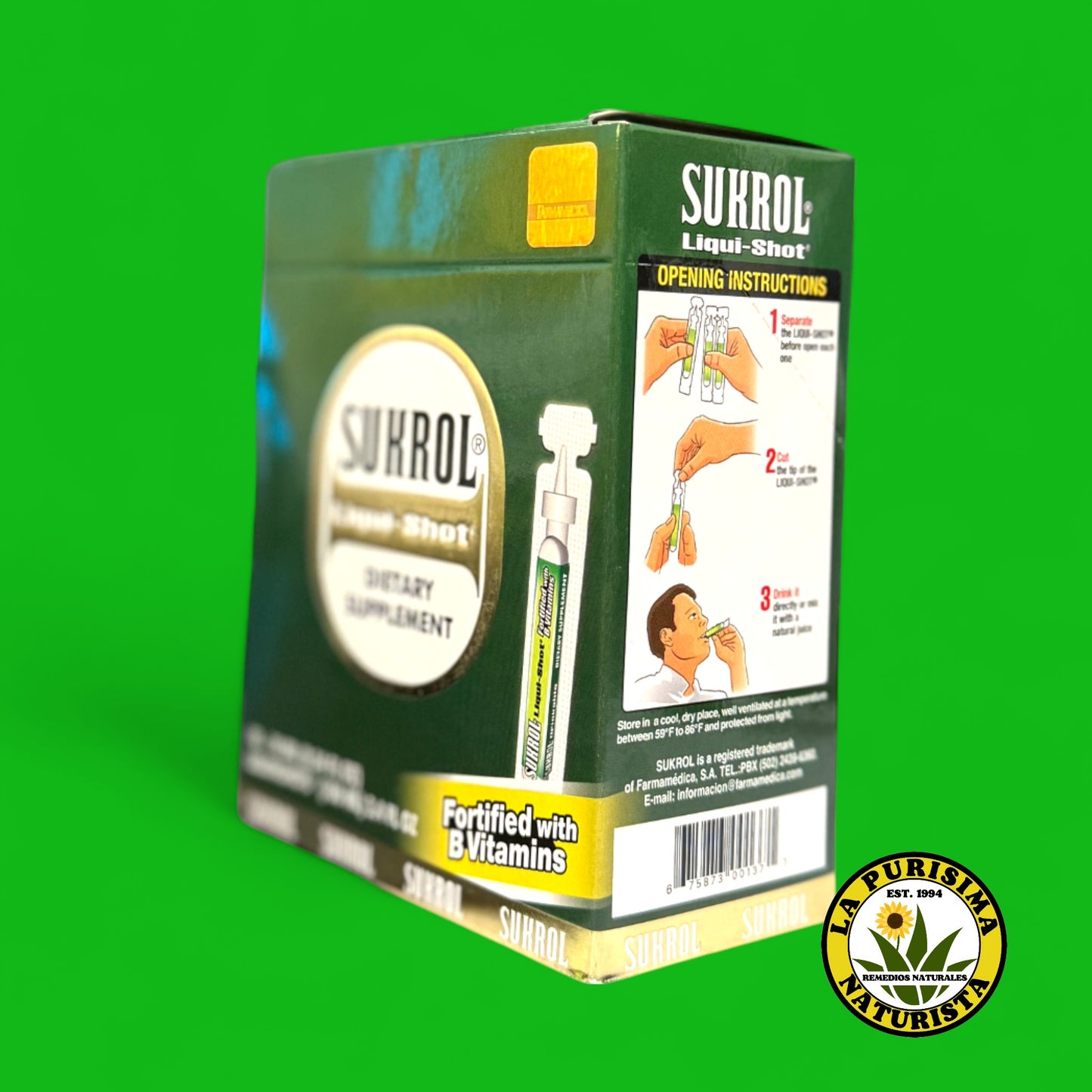 SUKROL 10 LIQUID-SHOTS 10ML