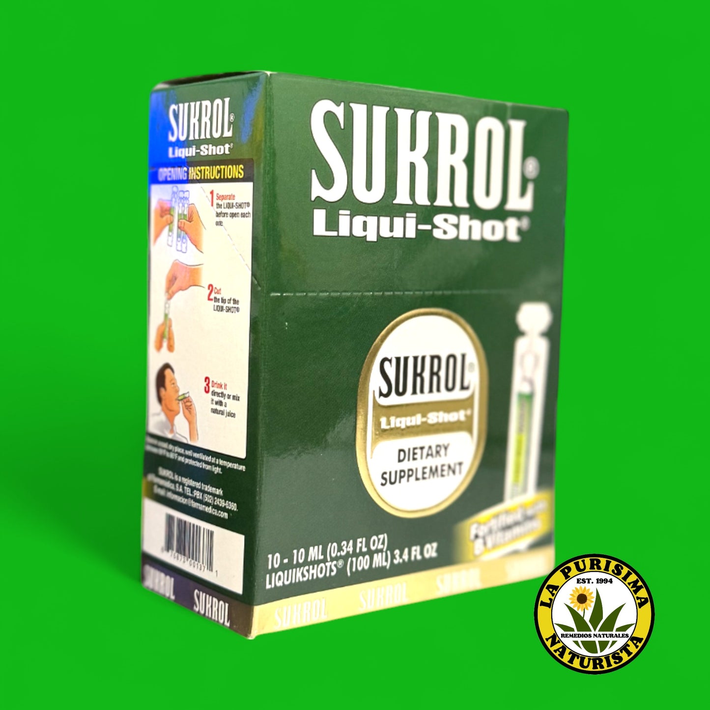 SUKROL 10 LIQUID-SHOTS 10ML