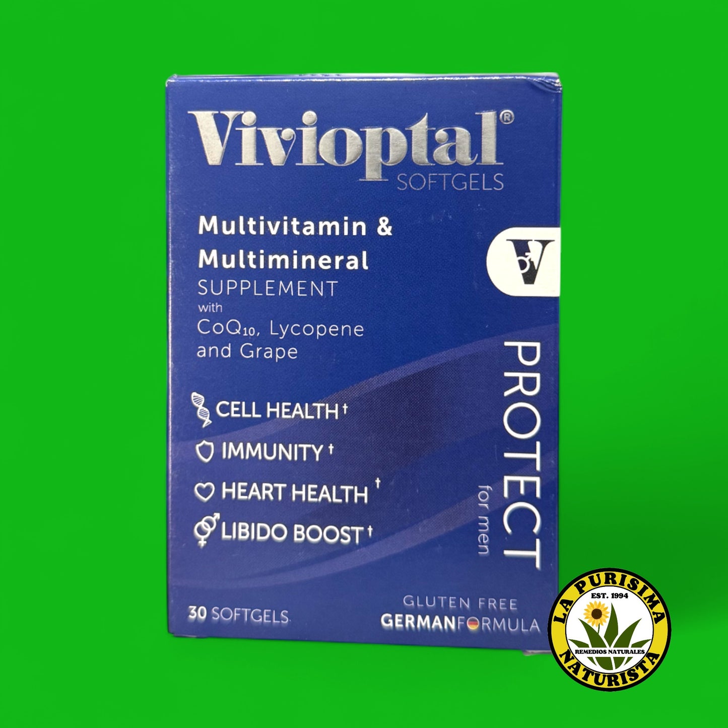 VIVIOPTAL PROTECT FOR MEN 30 SOFTGELS