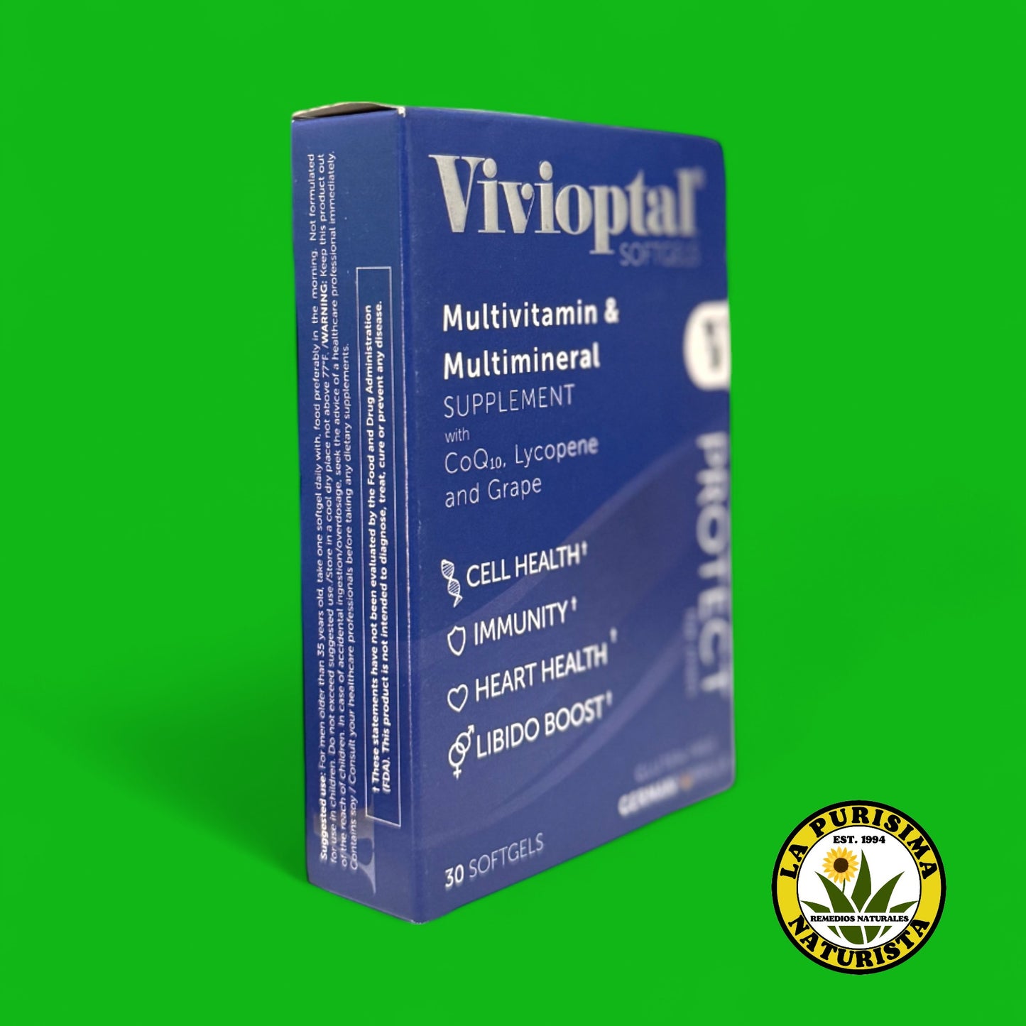 VIVIOPTAL PROTECT FOR MEN 30 SOFTGELS