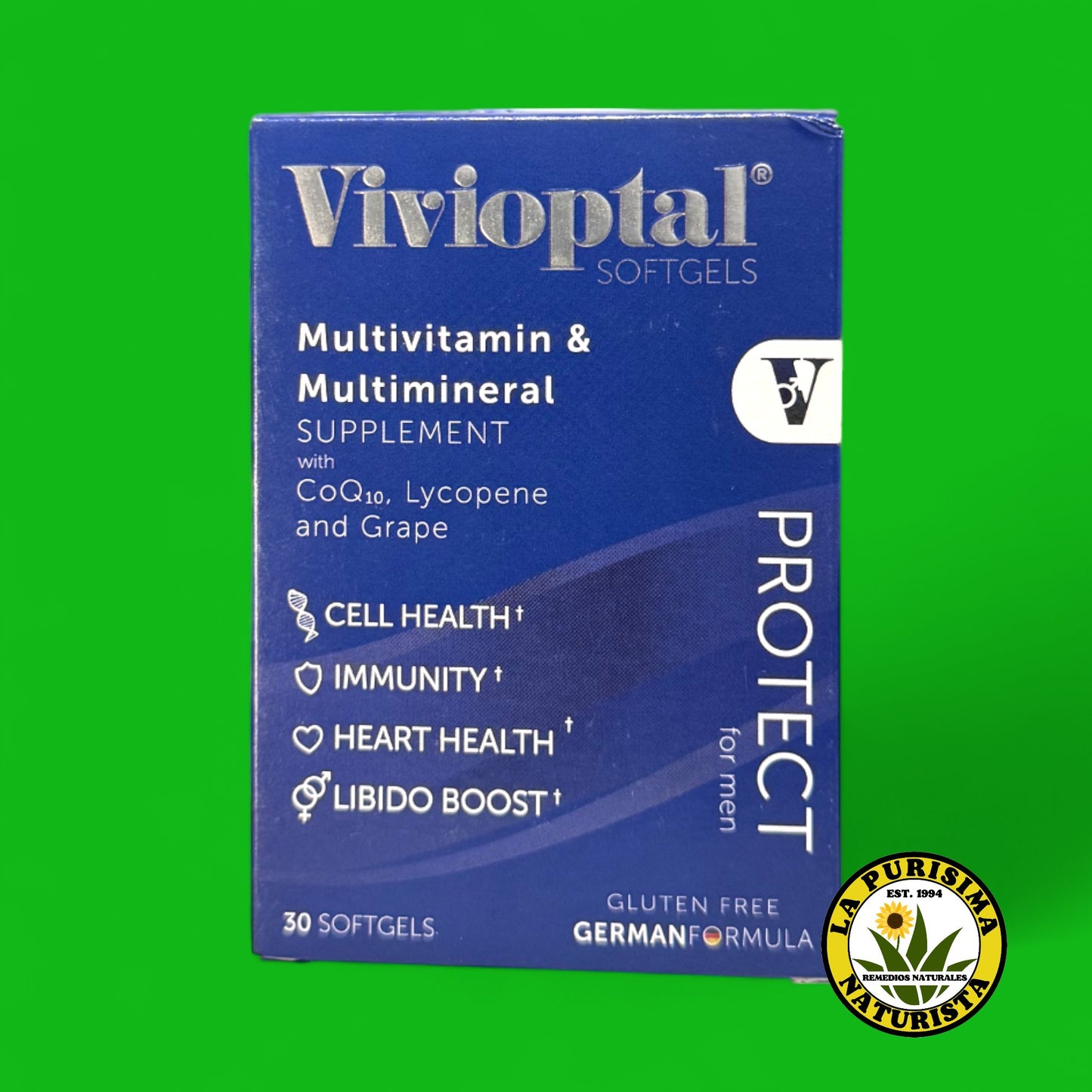 VIVIOPTAL PROTECT FOR MEN 30 SOFTGELS