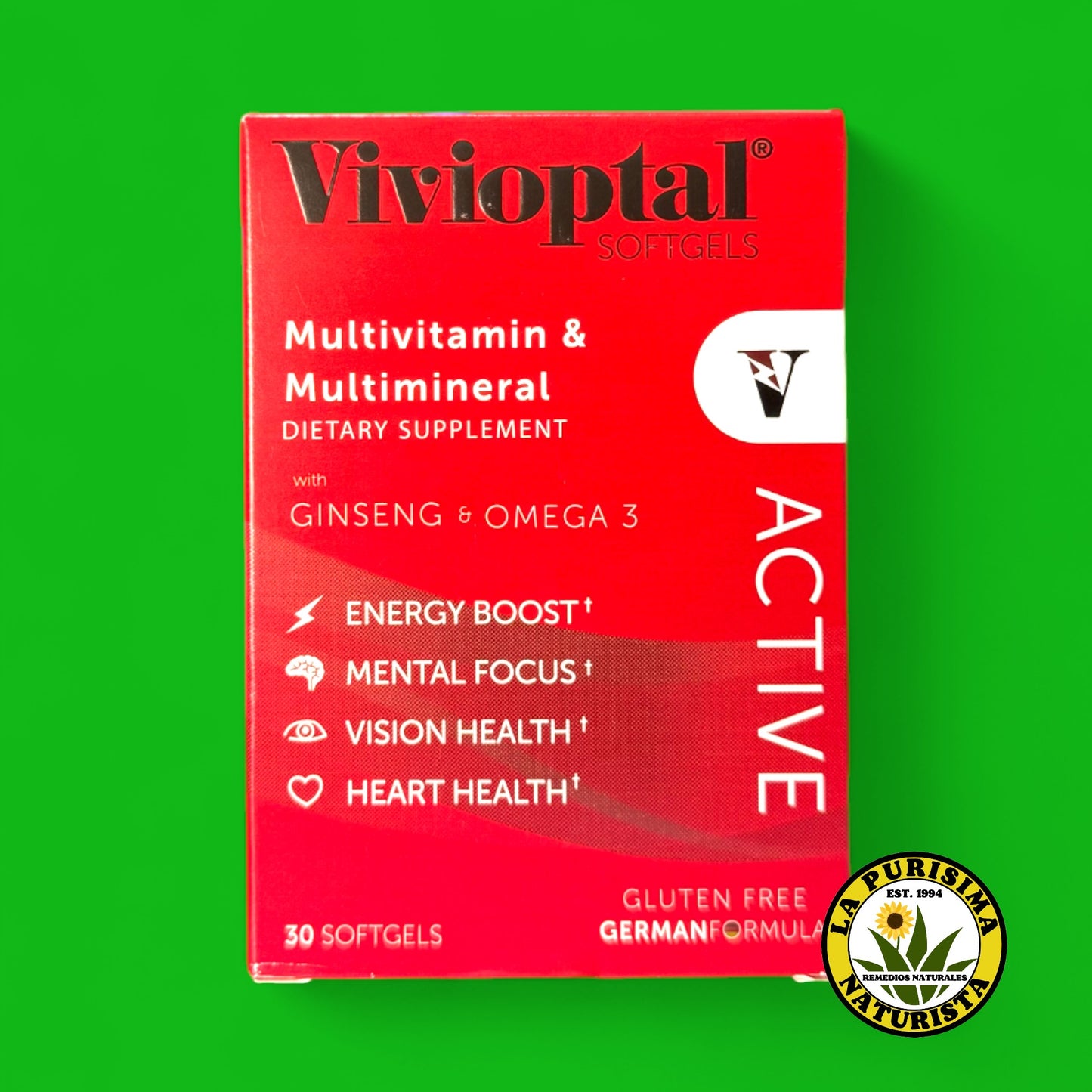 VIVIOPTAL ACTIVE 30 SOFTGELS