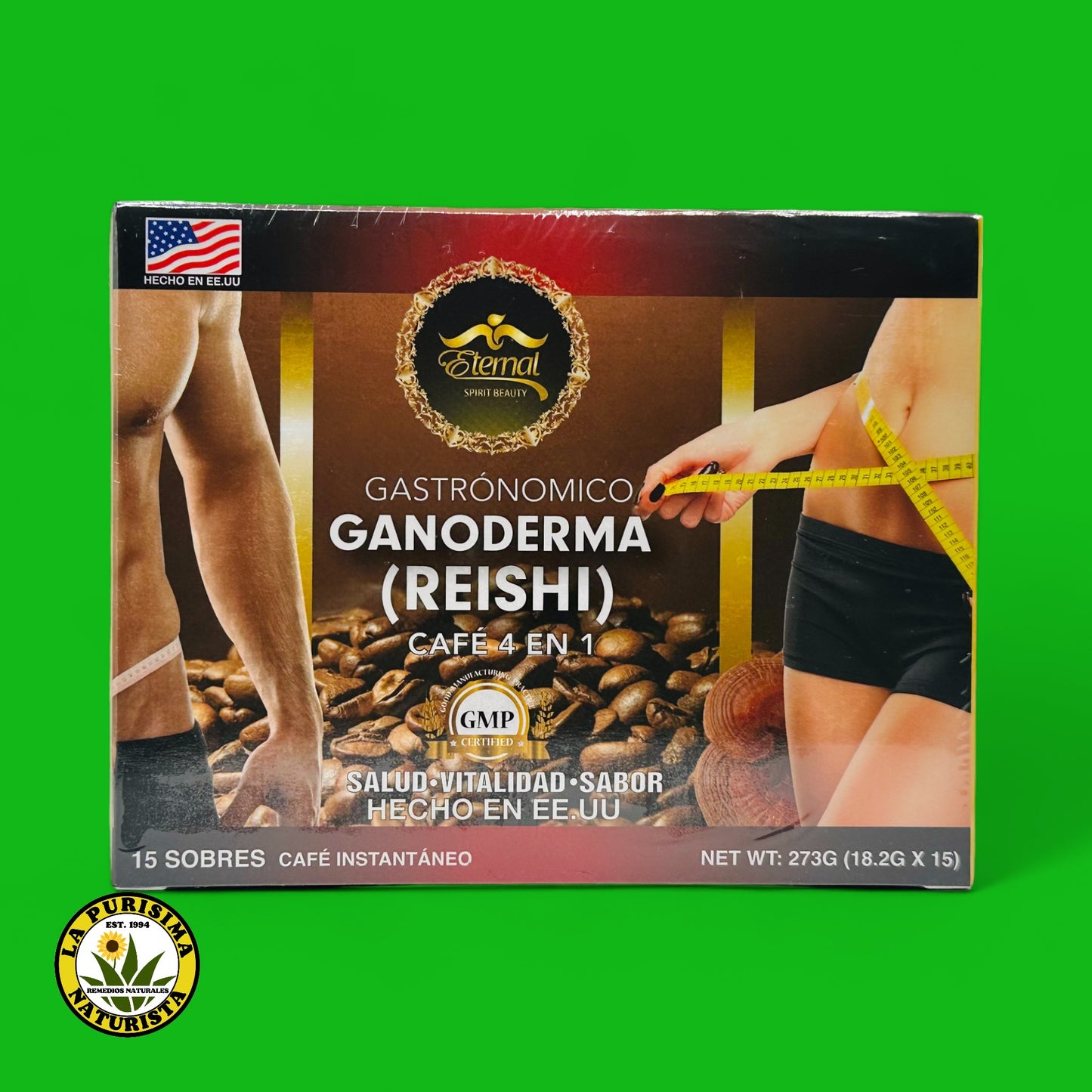 CAFE GOURMET GANODERMA (REISHI)  4 EN 1 ETERNAL CAJA