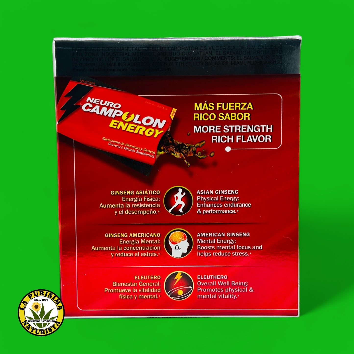 NEURO CAMPOLON ENERGY 12 POUCHES