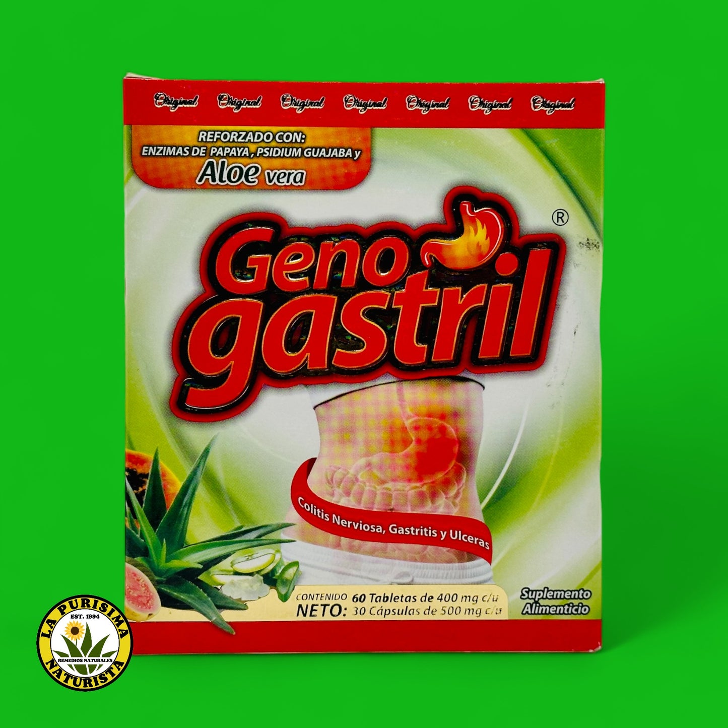 GENO GASTRIL CAJA CON 2 FRASCOS