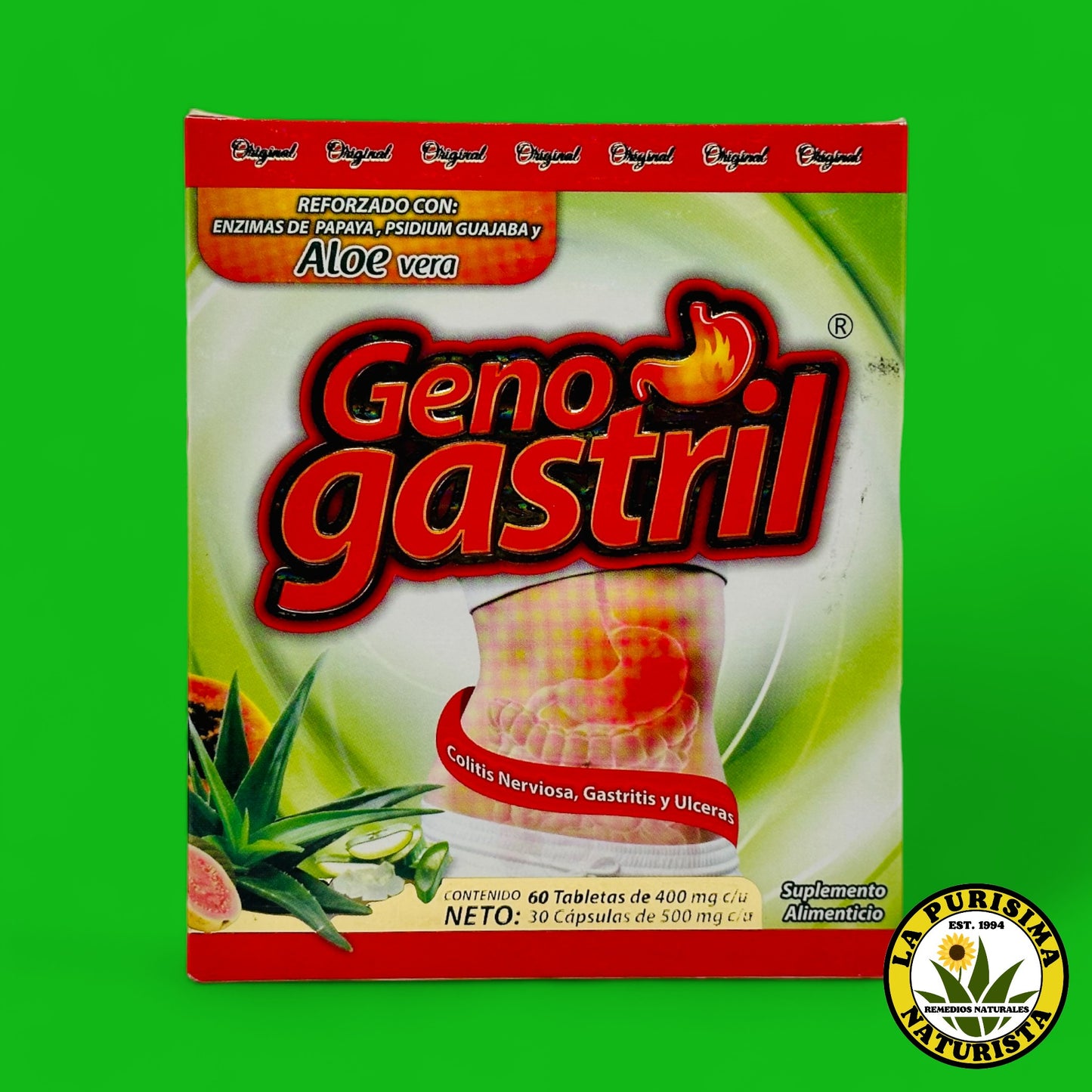 GENO GASTRIL CAJA CON 2 FRASCOS