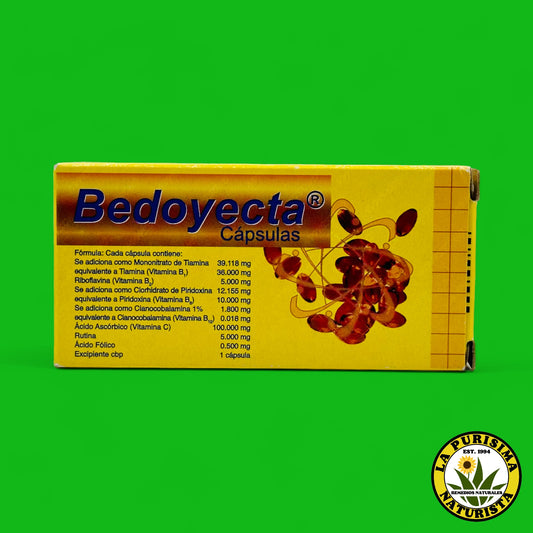 BEDOYECTA CAJA CON 30 CAPSULAS