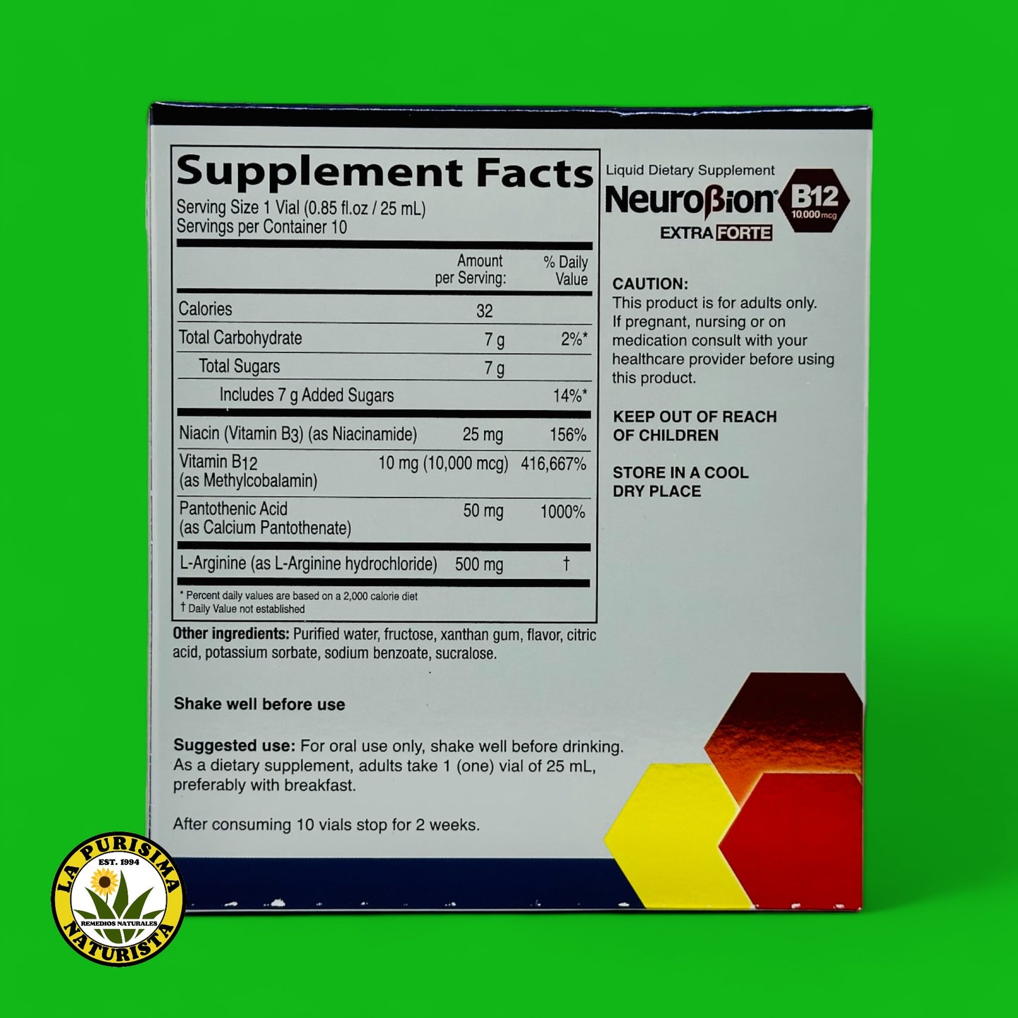 NEUROBION EXTRA FORTE  10 FRASCOS BEBIBLES