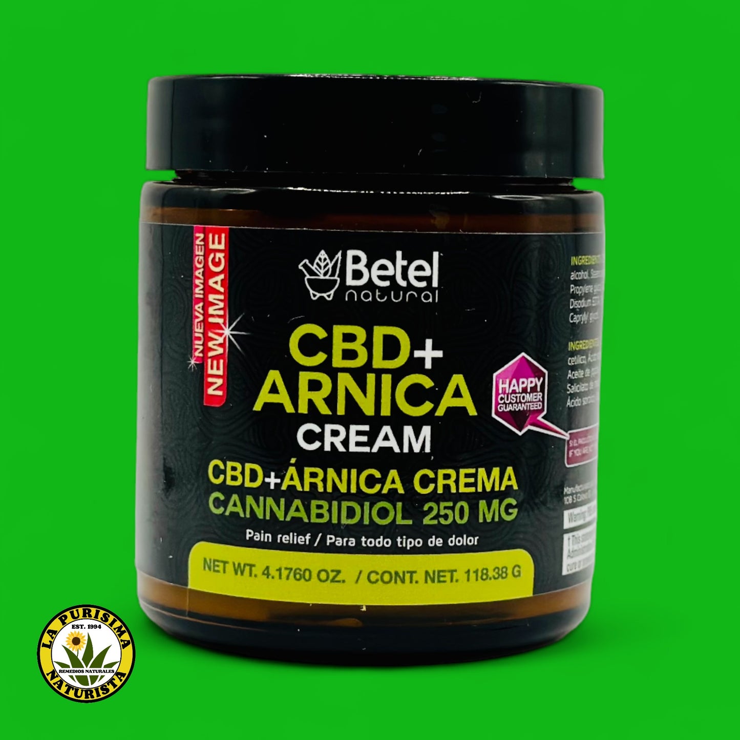 CBD+ARNICA CREMA 250 MG.(BETEL)