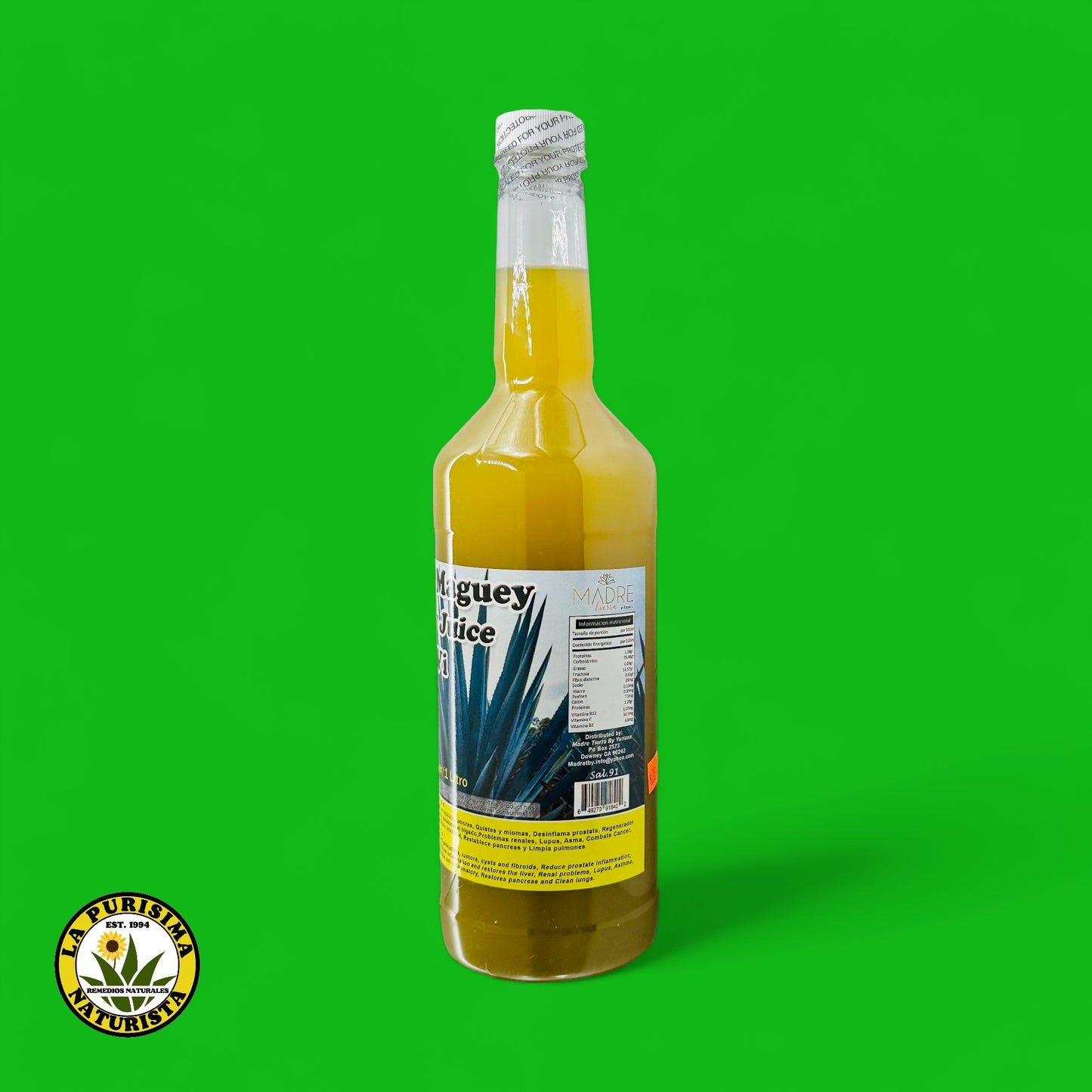 JUGO DE MAGUEY YUVI 1 LITRO REGULAR