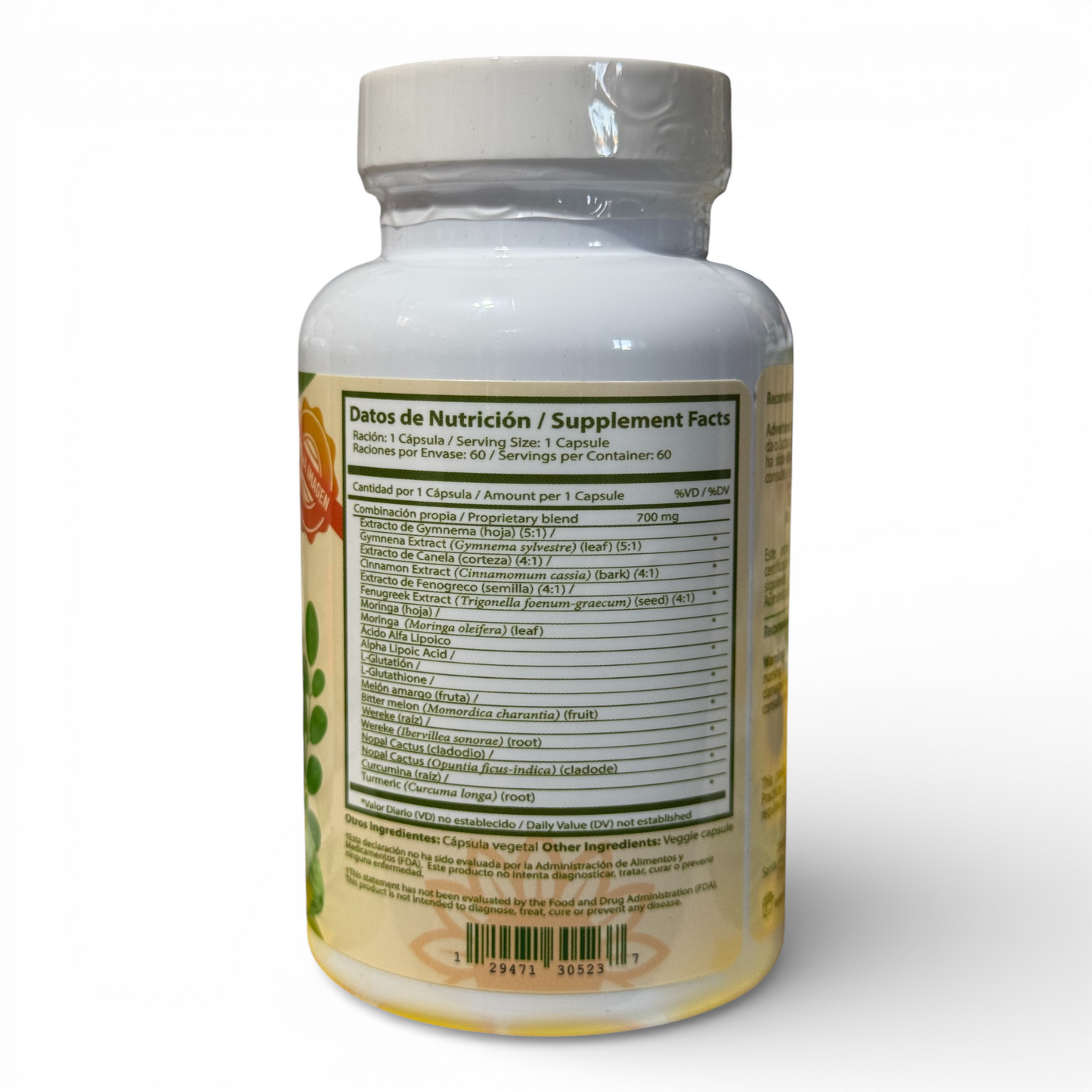 GlucoVida – Apoyo al Metabolismo de la Glucosa 60 Veggie Caps