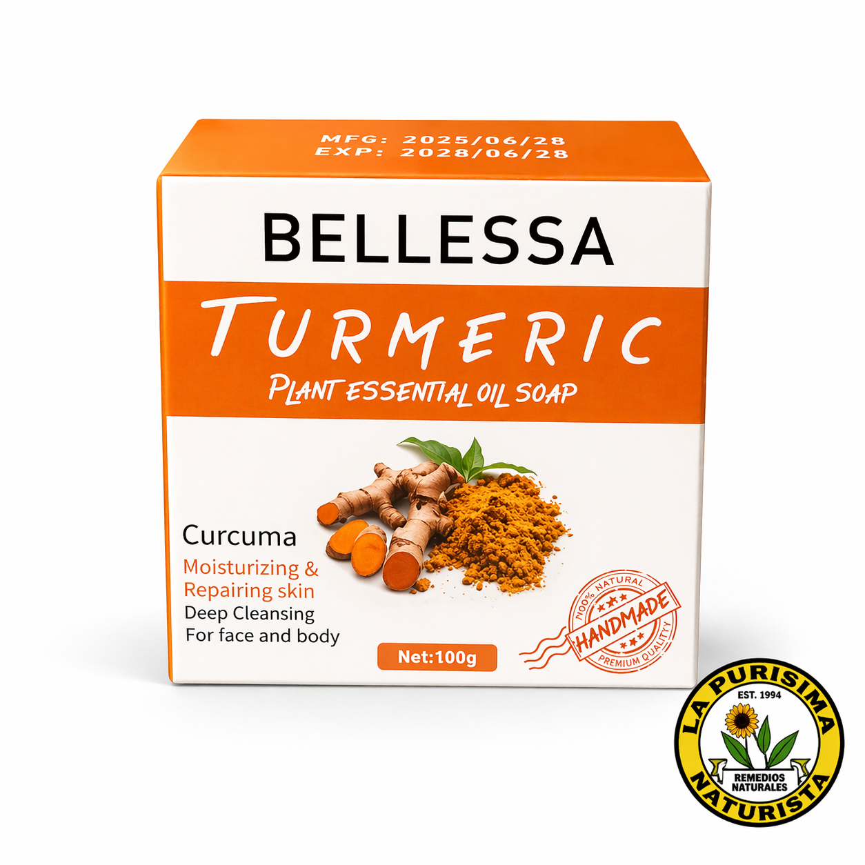 Jabón de Cúrcuma 100 g