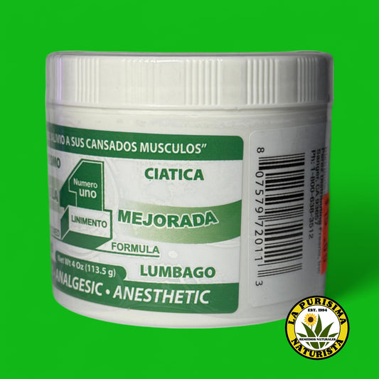 LINIMENTO NUMERO 1 CREMA 4 oz (113.5 Gr)