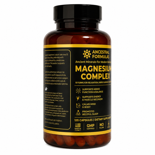 Magnesium Complex 120 Capsules – Mineral Supplement