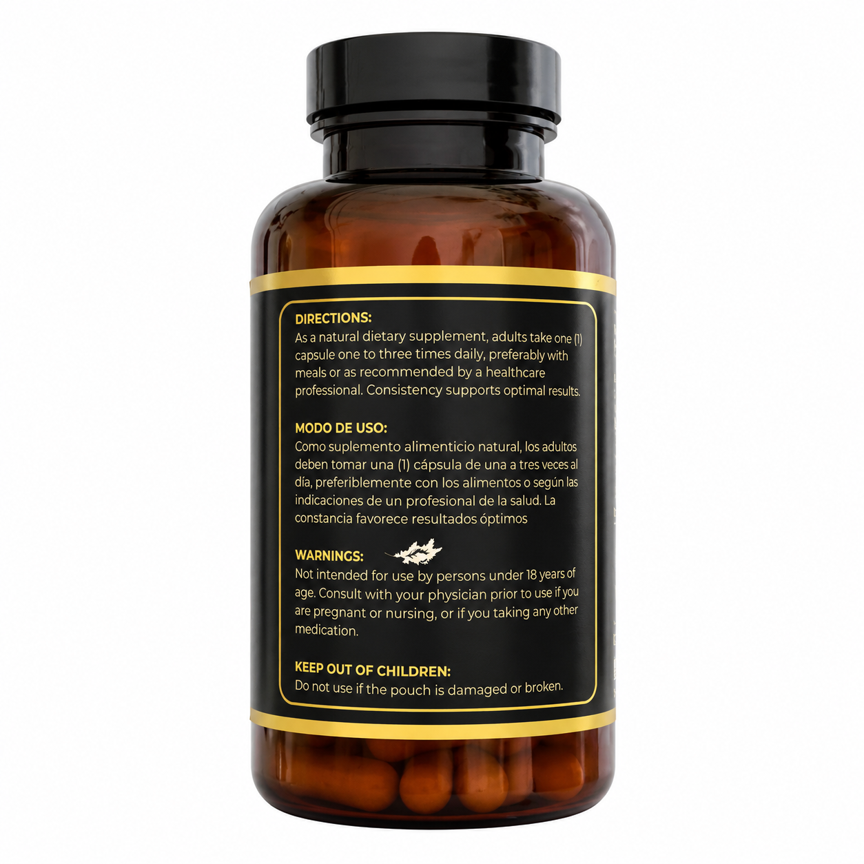 Magnesium Complex 120 Capsules – Mineral Supplement