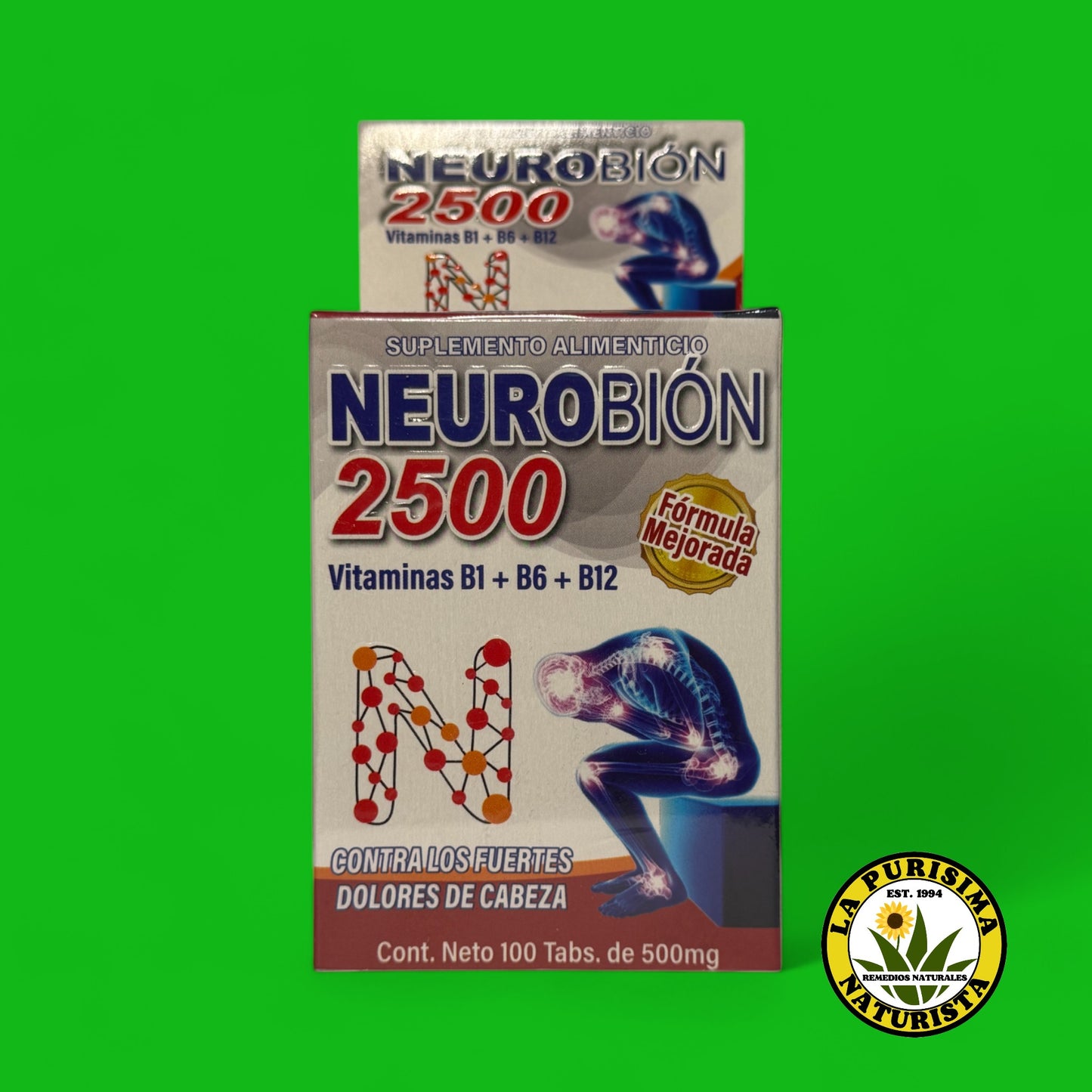 NEUROBION 2500 CON 100 TABLETAS