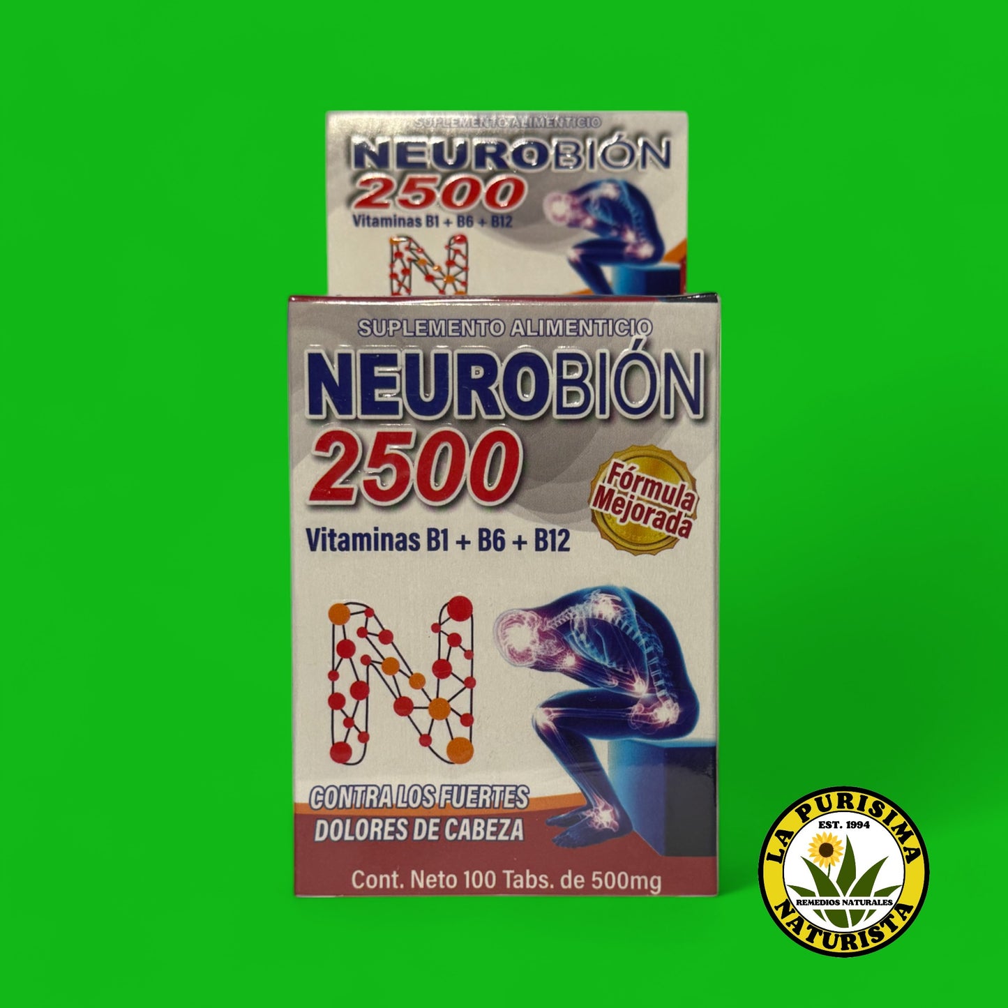 NEUROBION 2500 CON 100 TABLETAS