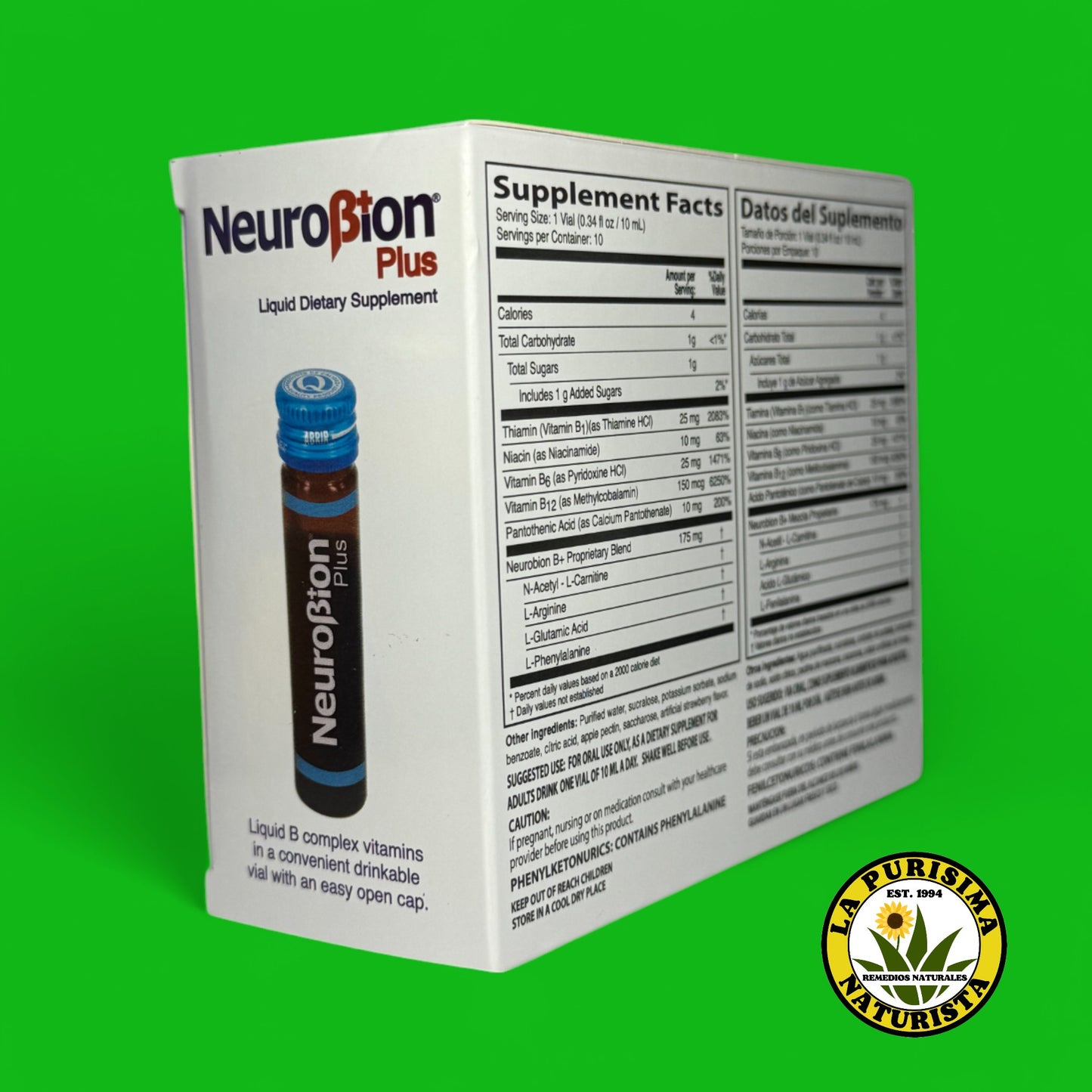 NEUROBION PLUS COMPLEJO B 10 VIALES BEBIBLES