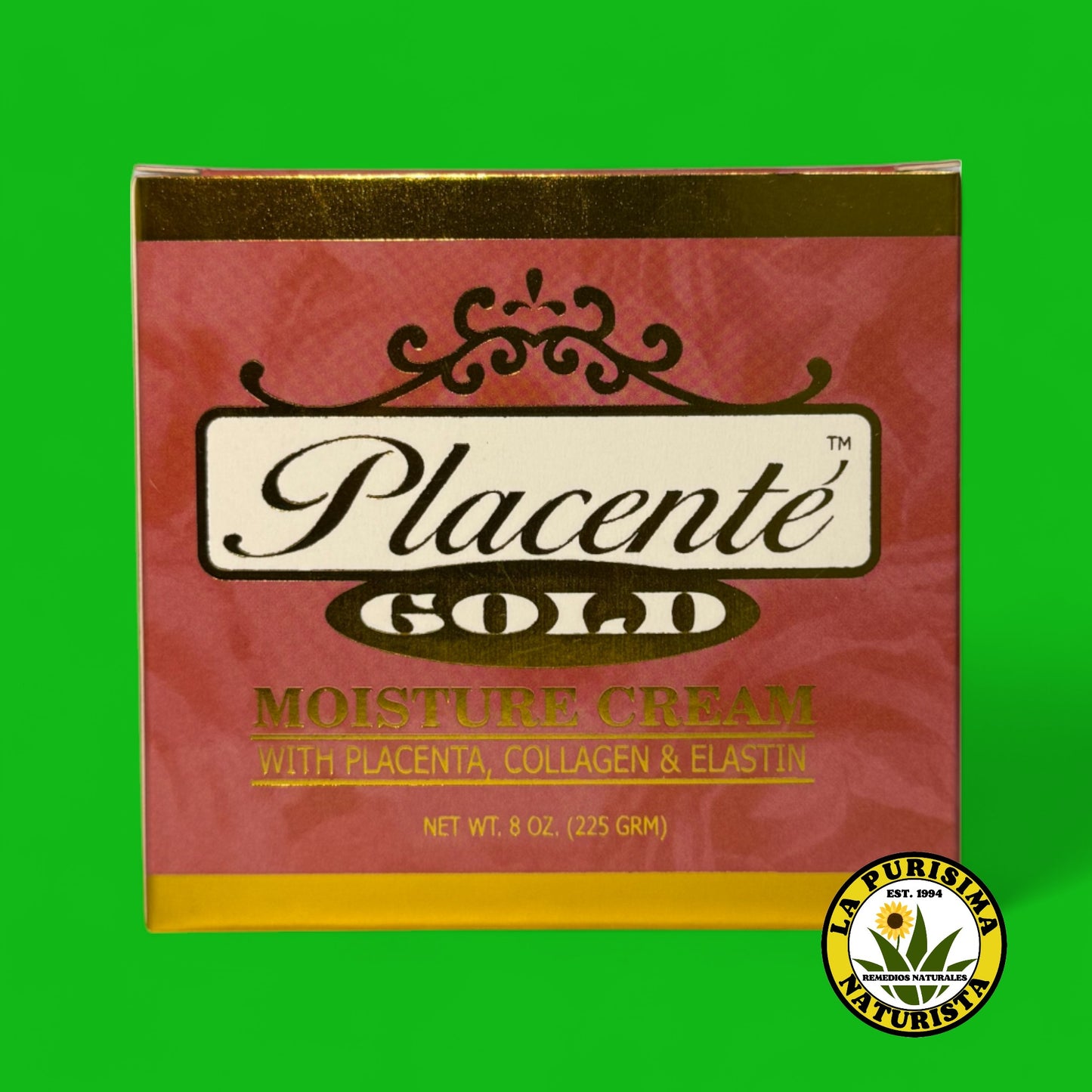 PLACENTE GOLD MOISTURE CREAM 8oz (225grm)