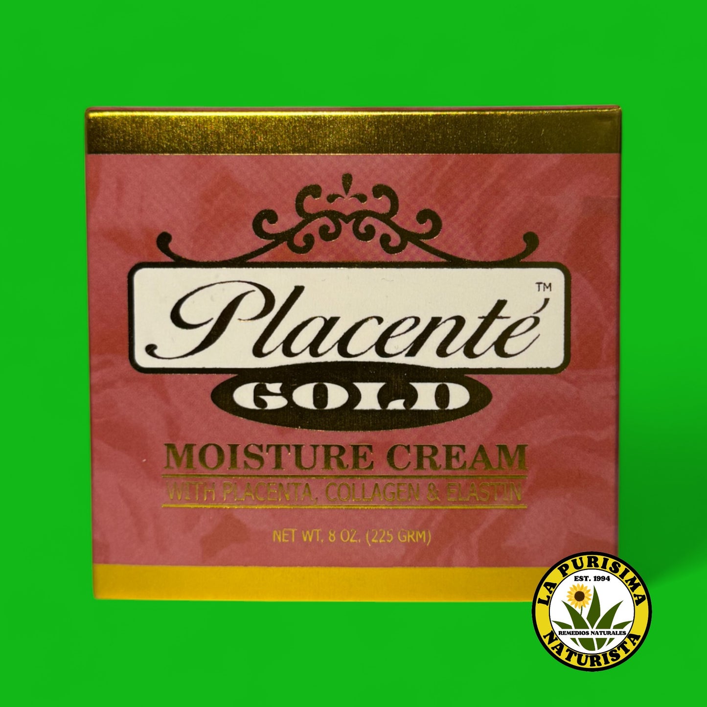 PLACENTE GOLD MOISTURE CREAM 8oz (225grm)