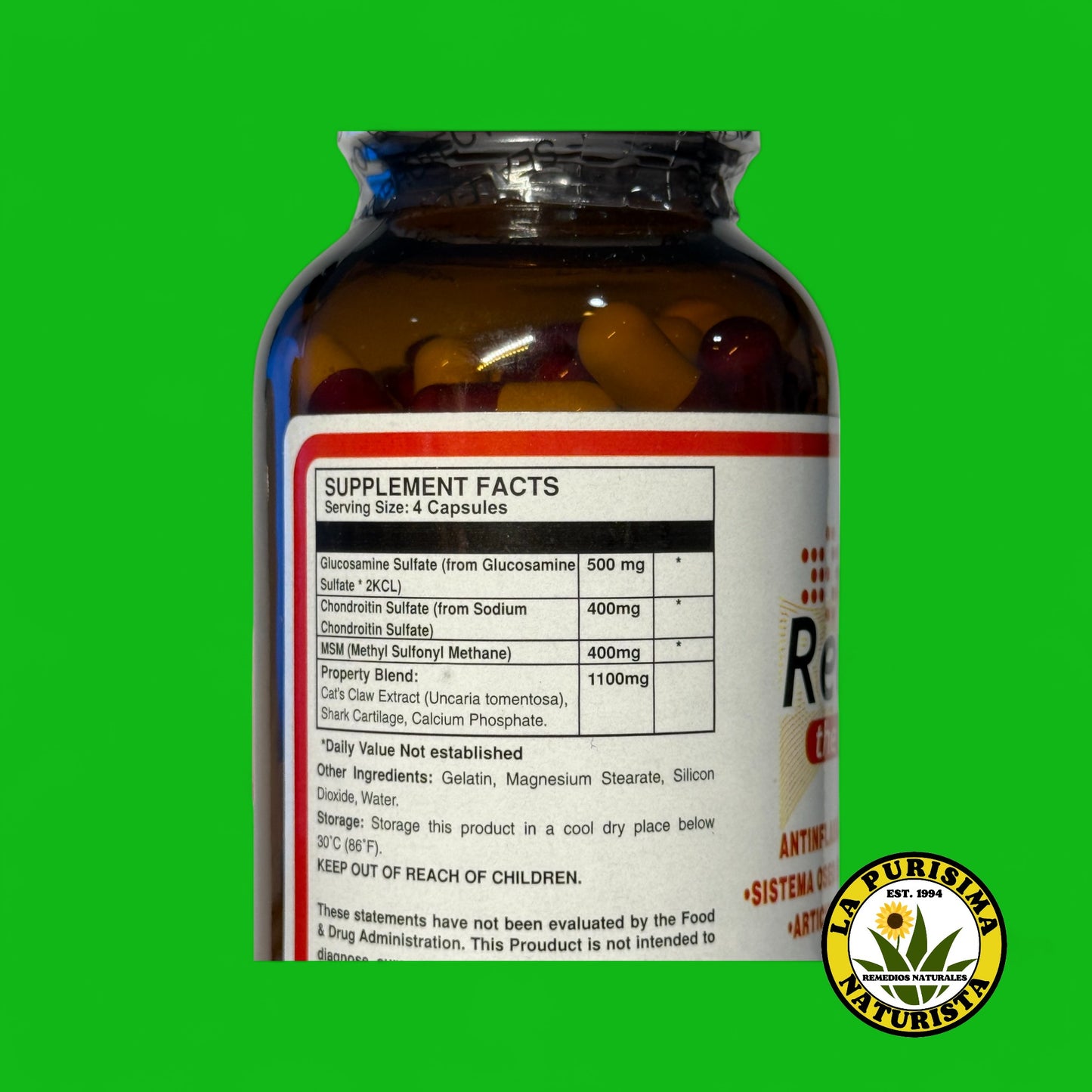 REUMATRIL 120 CAPSULES ARTHRITIS SOLUTION