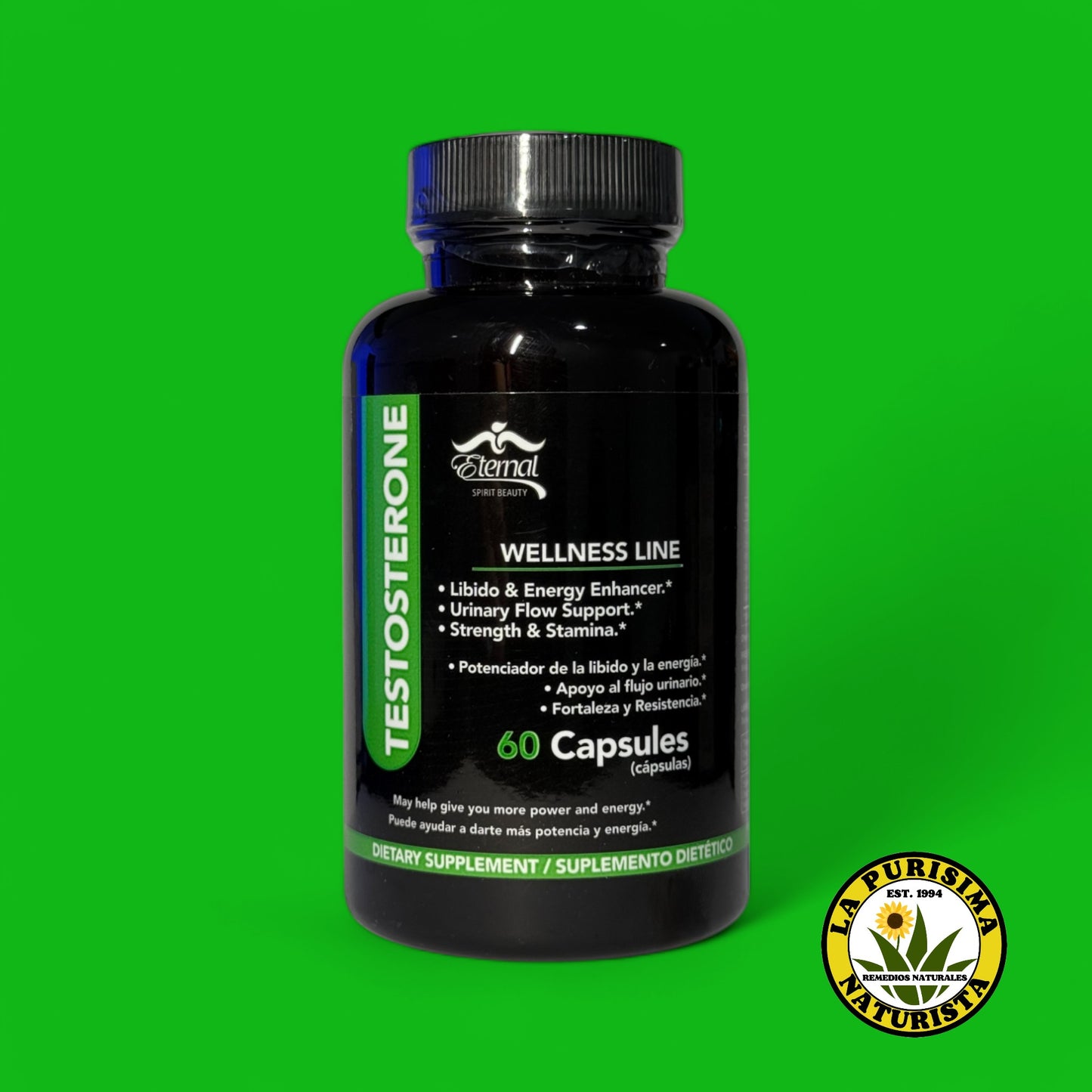 WELLNESS LINE TESTOSTERONE 60 CAPSULES (ETERNAL)