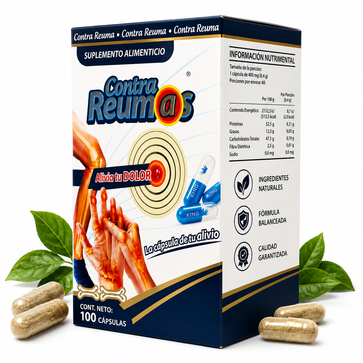 Joint Support 100 Capsules – Dietary Supplement