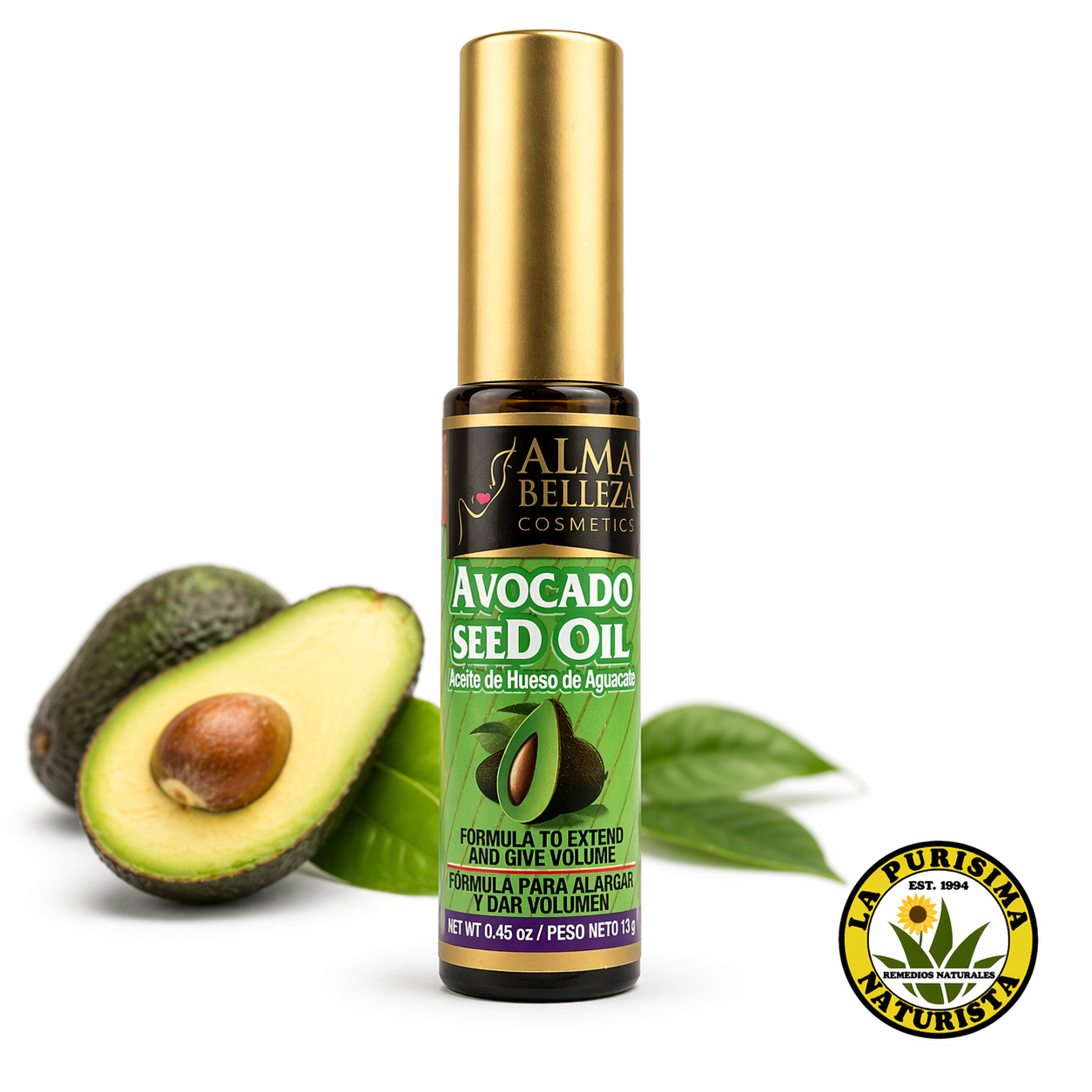 Rímel con Aceite de Aguacate 0.45 oz